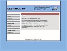 Tablet Screenshot of design-ol.com